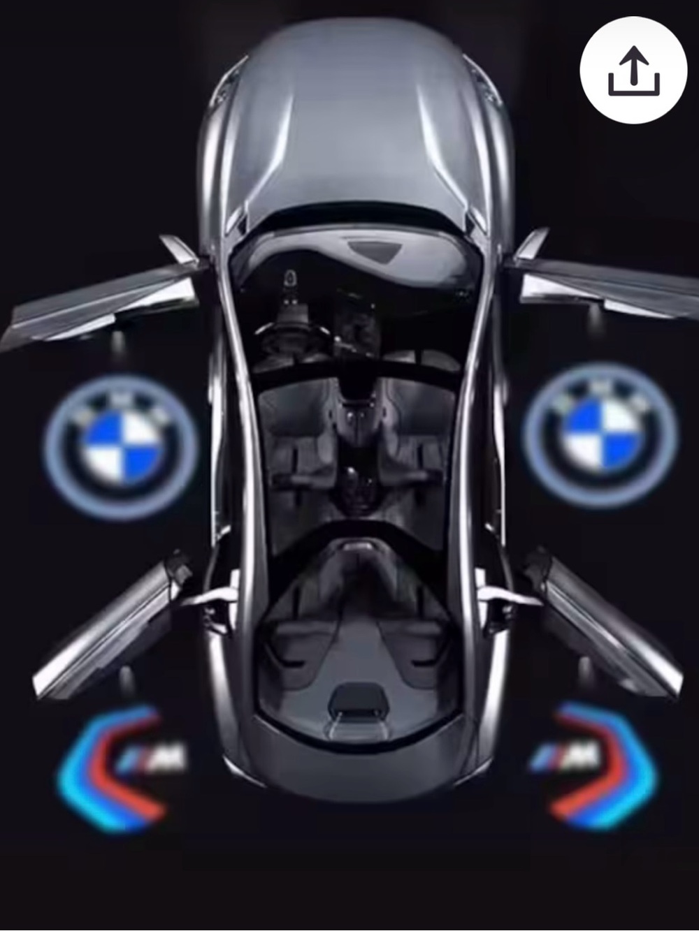 BMW Car Door Welcome Ghost Lights